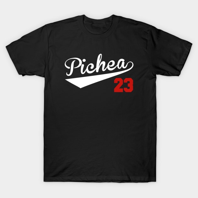 Pichea Puerto Rico Baseball Pichaera Funny Puerto Rican Siempre Picheo T-Shirt by PuertoRicoShirts